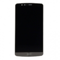 LG Front Cover + Display Unit for G3 titan black
