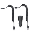Nokia Car Charger DC-20 Dual & 2x micro-USB cables